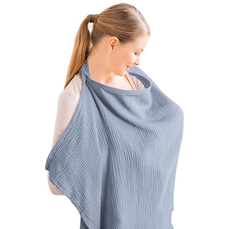 外国貿易工場綿外出授乳服カバー布露出防止恥布授乳服ショールガーゼ授乳布通気性|undefined
