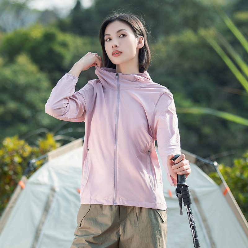 Sun Protection Clothing for Men and Women Hooded Mountaineering Summer New Men's Youth Outdoor Sports Leisure Travel Fishing Skin Clothing