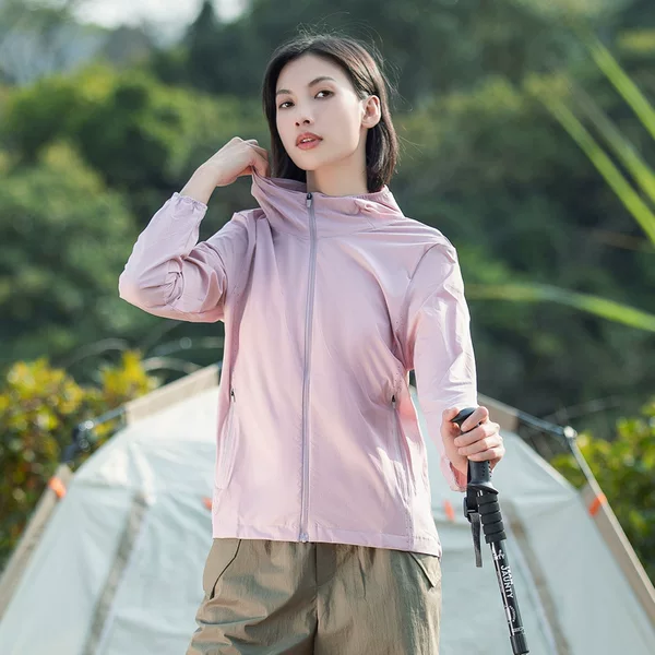 Sun Protection Clothing for Men and Women Hooded Mountaineering Summer New Men's Youth Outdoor Sports Leisure Travel Fishing Skin Clothing