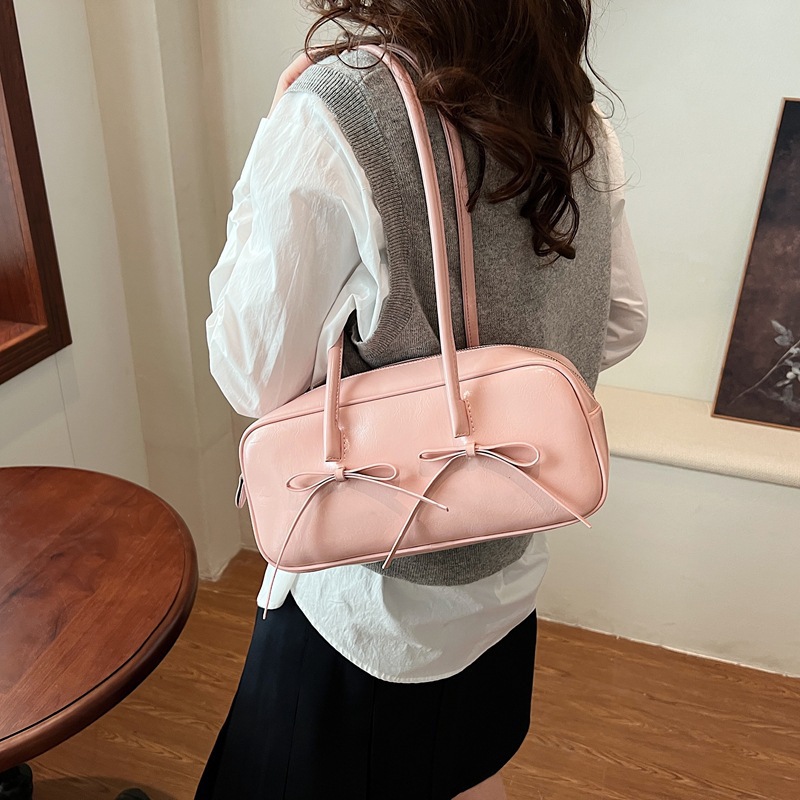 Underarm bag, winter shoulder bag, capacious one-shoulder bag
