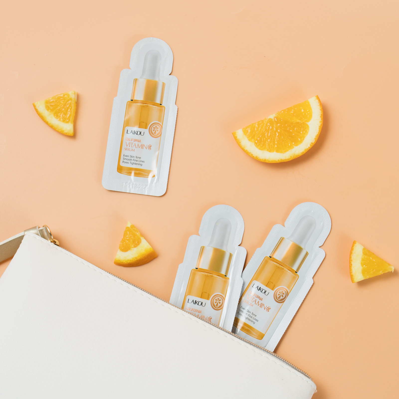 Cross-border Laicome Vitamin c Essence 1.5ml*20pcs Hydrating and Moisturizing Liquid Essence wholesale from the manufacturer undefined