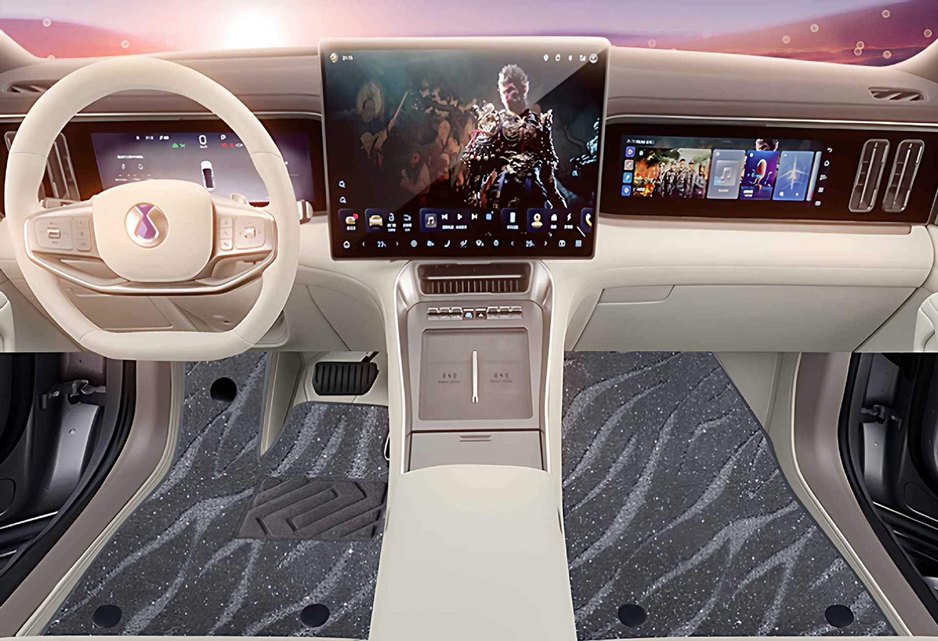 Suitable for Denza N8L Trunk Mat Fully Surrounded 2025 Trunk Mat Car Interior Modification Accessories