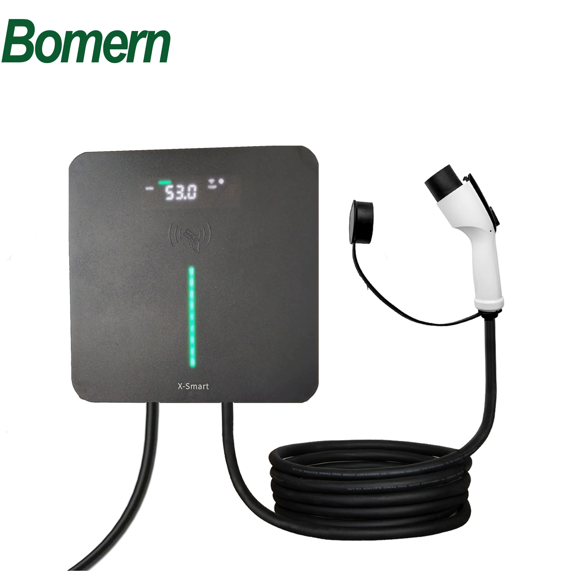 Новая энергия электромобиль Зарядное устройство переменного тока универсальный бытовой 7KW32A Быстрая зарядка национальный стандарт зарядная свая производитель