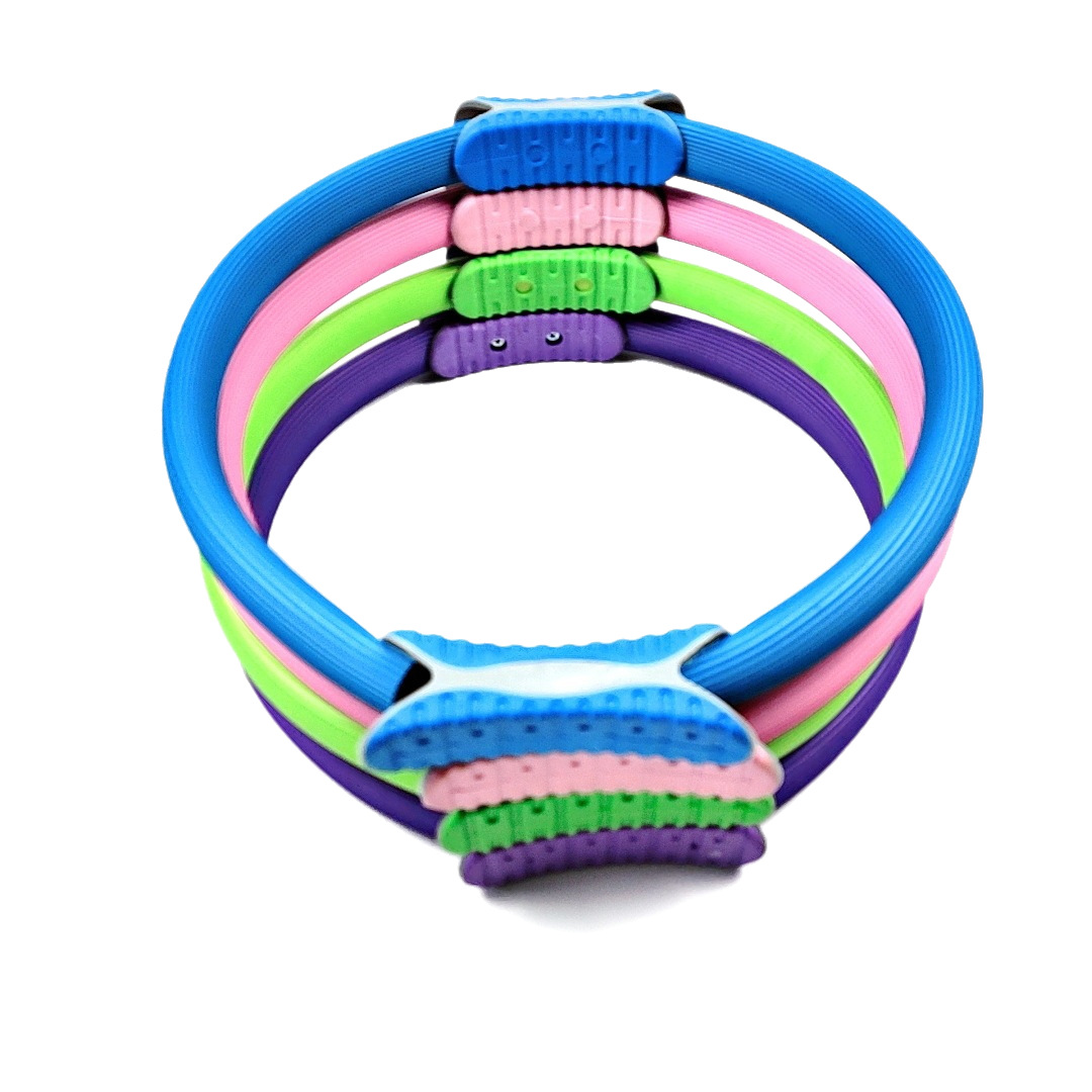 Upgraded Pilates Ring Yoga Circle Yoga Fitness Equipment Shaping Magic Circle for Women Slimming Legs and Opening Back Exercise Ring