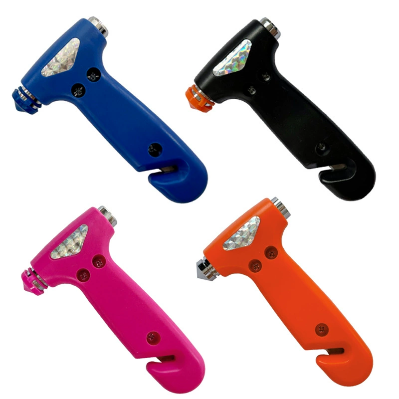 Автомобильный молот разбивает окно аварийный инструмент для самостоятельного вождения