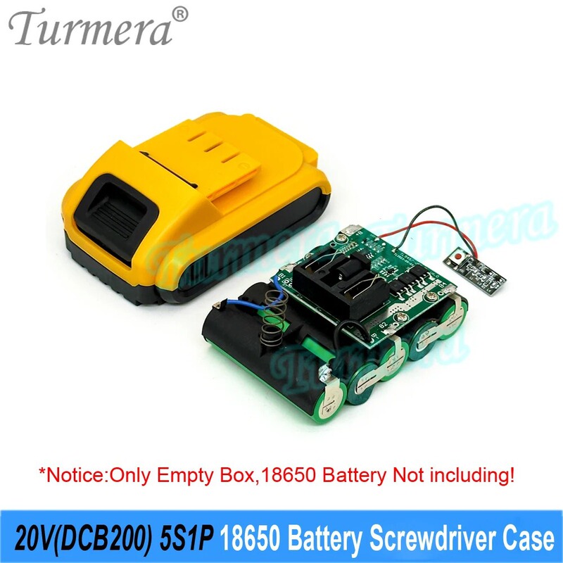 20V18650 リチウム電池ボックスカバー BMS 保護ボード電動工具シェルアクセサリー De walt の交換|undefined