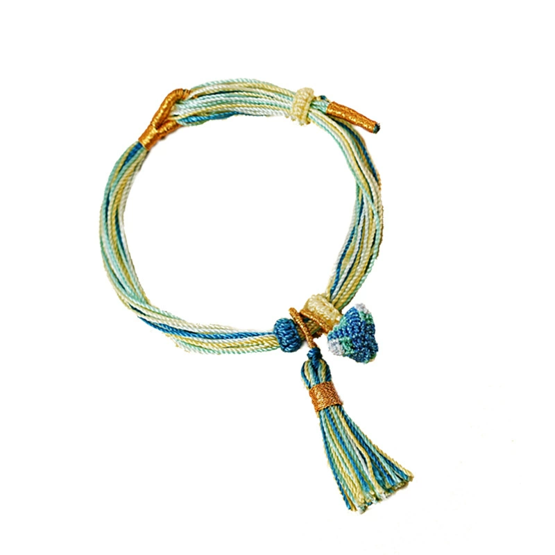 Плетен bracelet для детей, handmade