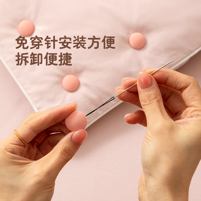 綿糸の掛け布団の固定器の肌に傷がないので、取り外し可能です。学生家庭用の厚い布団の固定器の卸売りです。|undefined