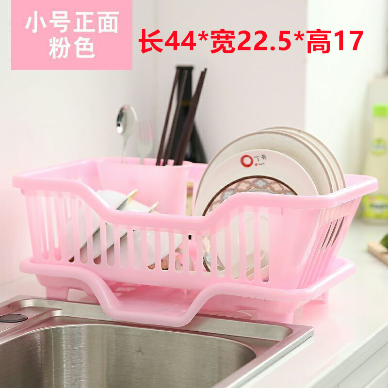 Cocina de plástico de almacenamiento por goteo multiusos cesta de drenaje estante de almacenamiento estante de plato vajilla de almacenamiento