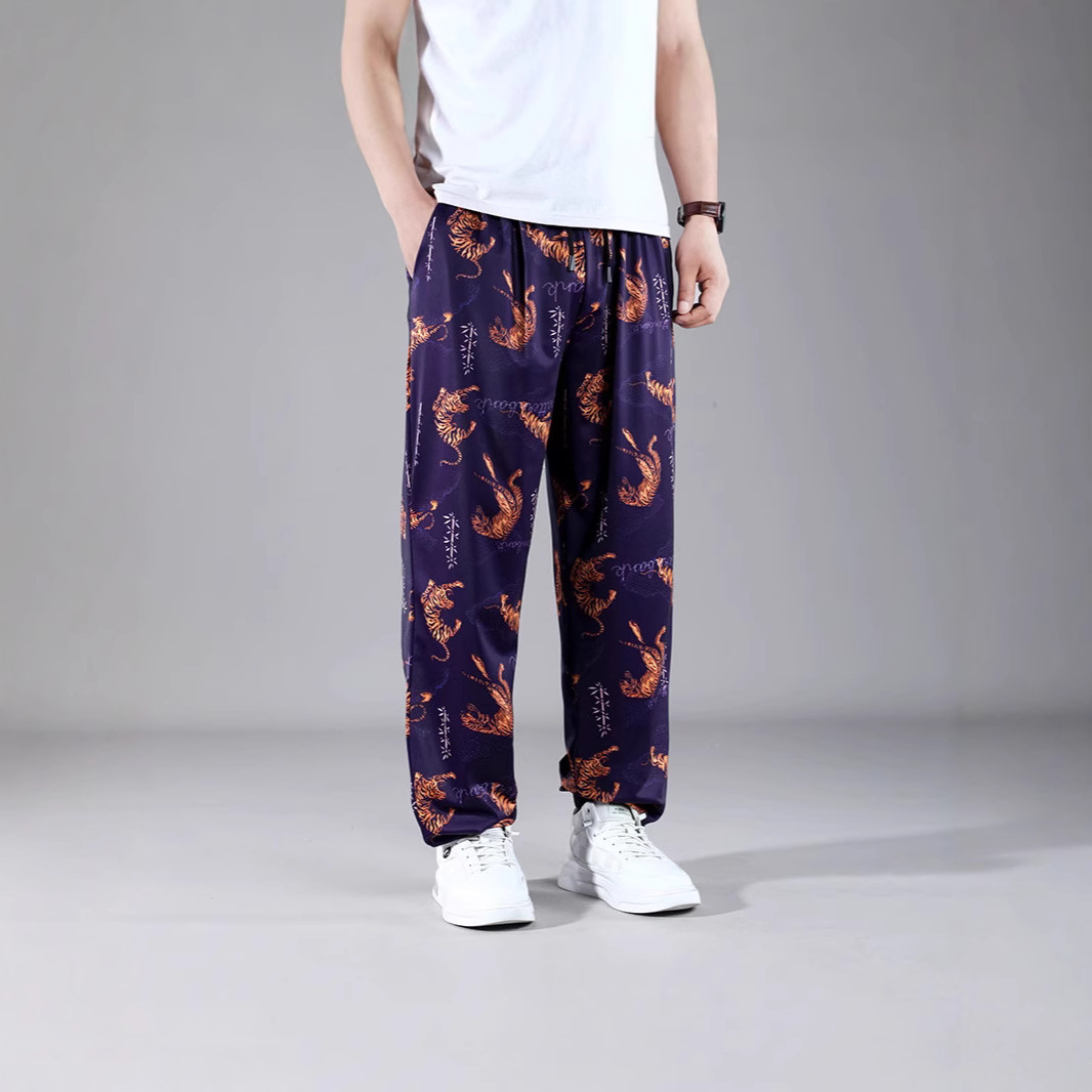 Summer trousers for leisure, oversize