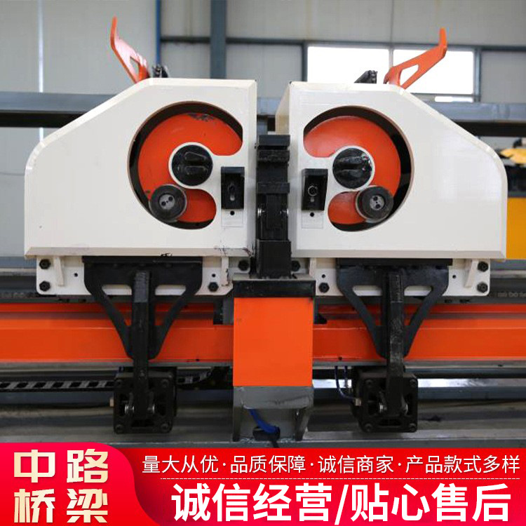 钢筋调直弯曲中心 立式钢筋弯曲中心 双机头数控钢筋弯曲机