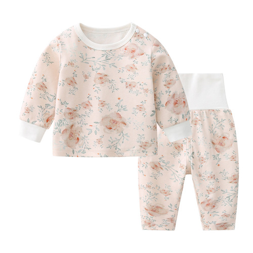 ins baby clothes set autumn clothes autumn trousers split autumn clothes  new baby autumn children's clothing pajamas clothes