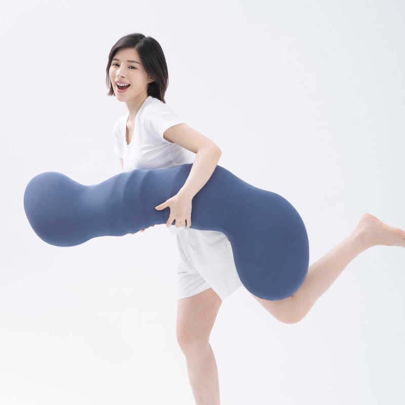 夏季凉感冰丝记忆棉抱枕女生夹腿睡觉成人可拆洗床上侧睡长条枕头|undefined