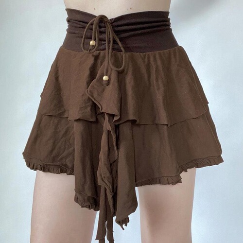 Elegant European and American Summer Women's Skirts: Versatile, High-Waisted, Short-Style Designs for a Sexy 2025 Look
