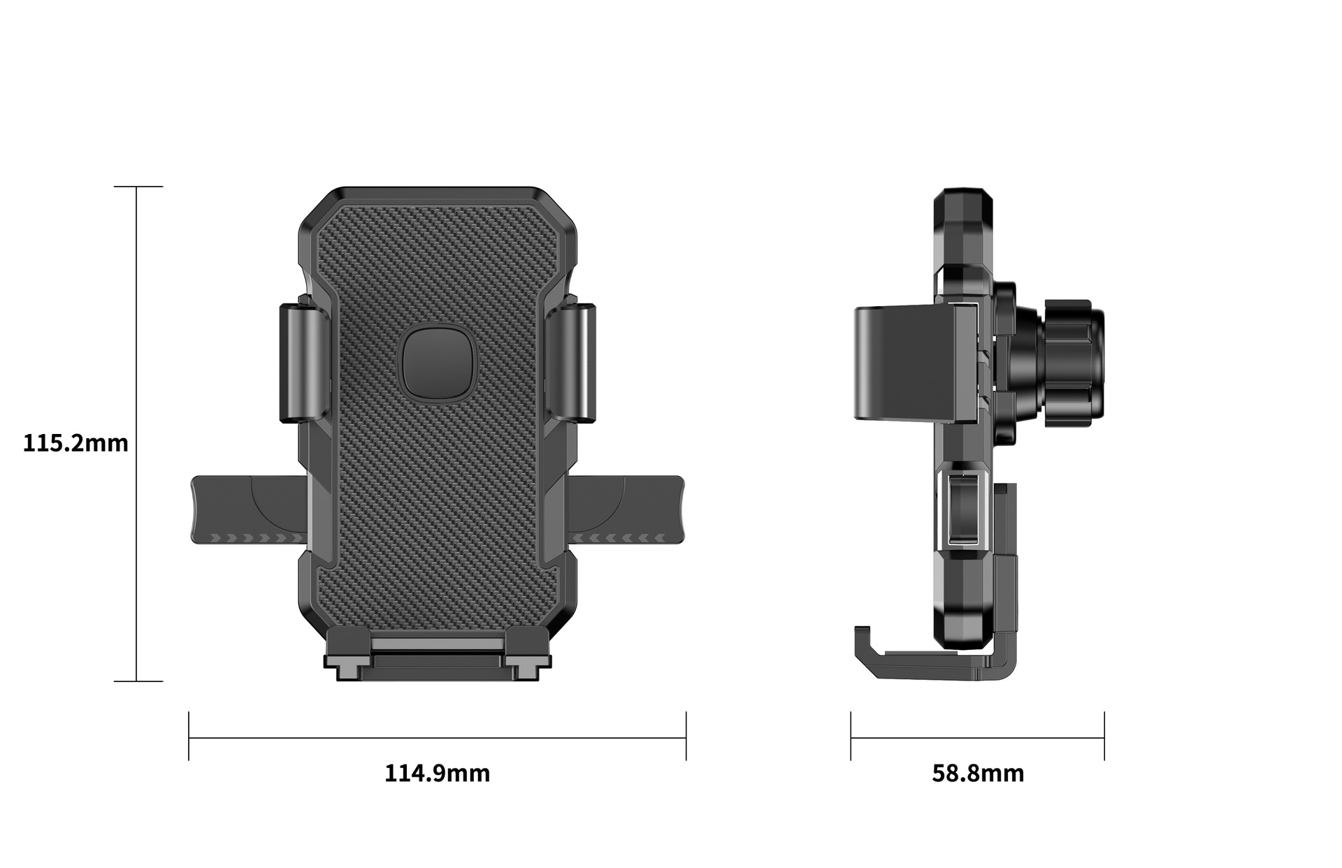 S06 soporte para teléfono móvil para automóvil soporte de navegación soporte de salida de aire universal para automóvil panel de automóvil