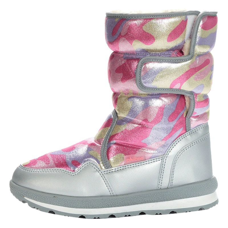 Новые уличные зимние сапоги Phibee со слоном Phoebe, Нескользящие теплые толстые снегоступы на флисовой подкладке, толстая подошва, поколение волос