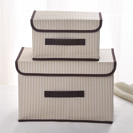 Small brown vertical stripes