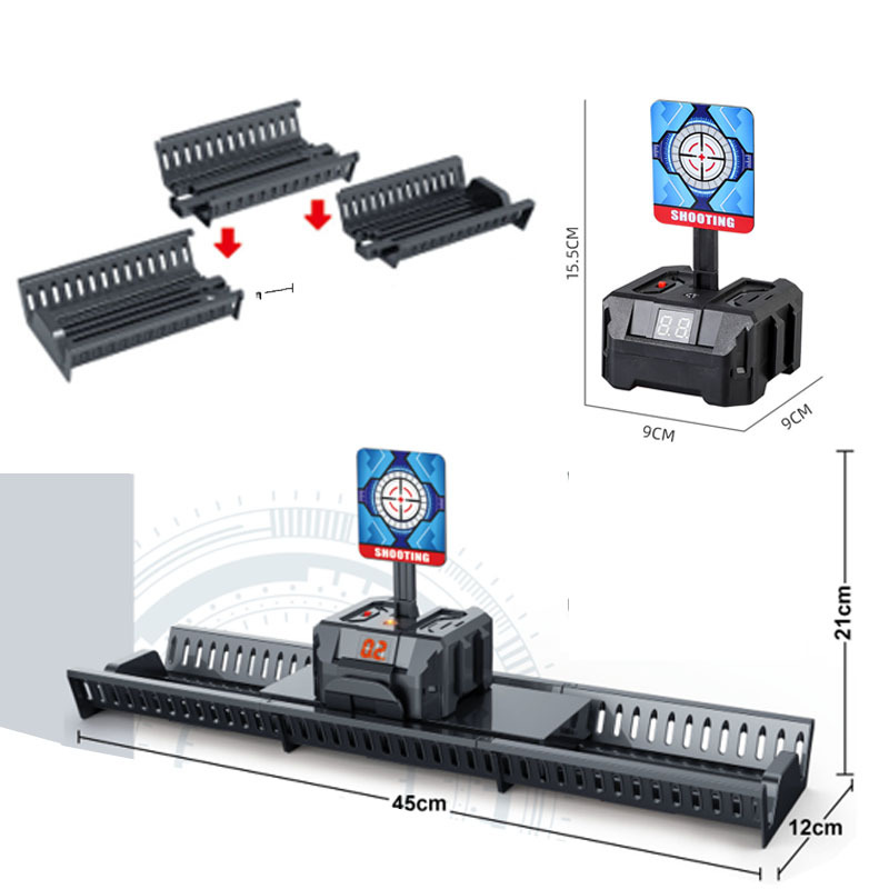 国境を越えたアマゾン軟弾銃電子得点射撃ターゲット電動ターゲット自動復帰スプリングバック移動リセット