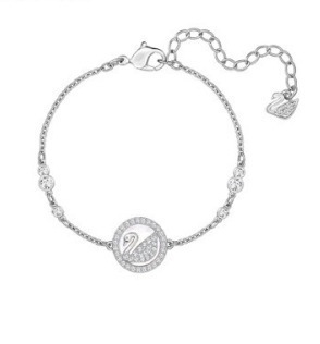 둥근 백조 팔찌