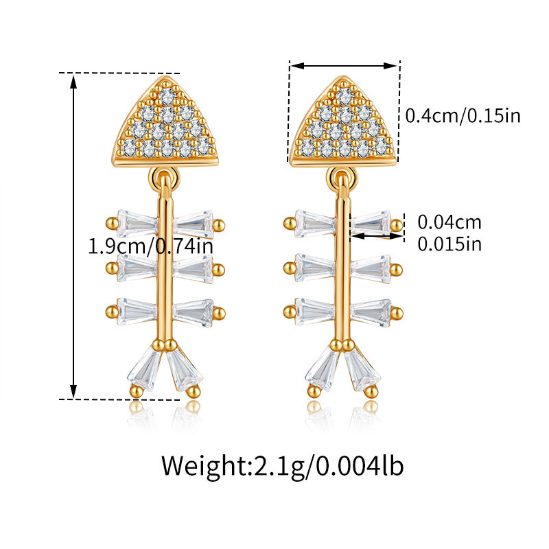 6g Weight Copper Ear Needle Material Zircon Inlay Material Ear Studs Classification 1 Pair Quantity Holiday, Daily Occasion Copper Material Leaf, Heart Shape, Bow Knot Pattern Women's Gender Elegant, Classic Style, Streetwear Style 1 Pair Elegant Classic Style Streetwear Leaf Heart Shape Bow Knot Copper Zircon Ear Studs 4