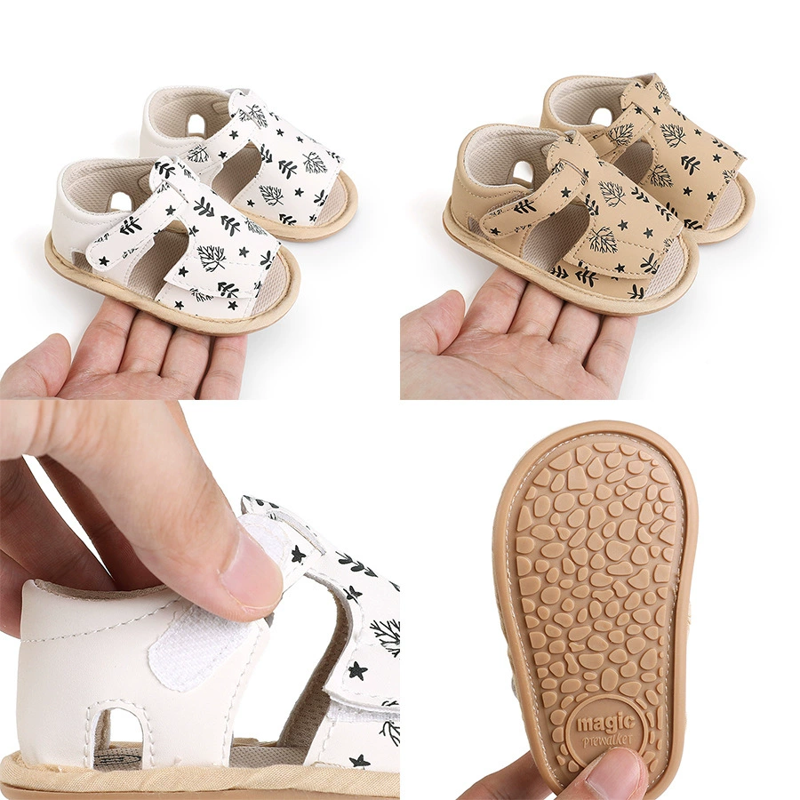 Gambile Летние мужские и женские детские пляжные сандалии babyshoes новорожденных ходунки 0-1 года