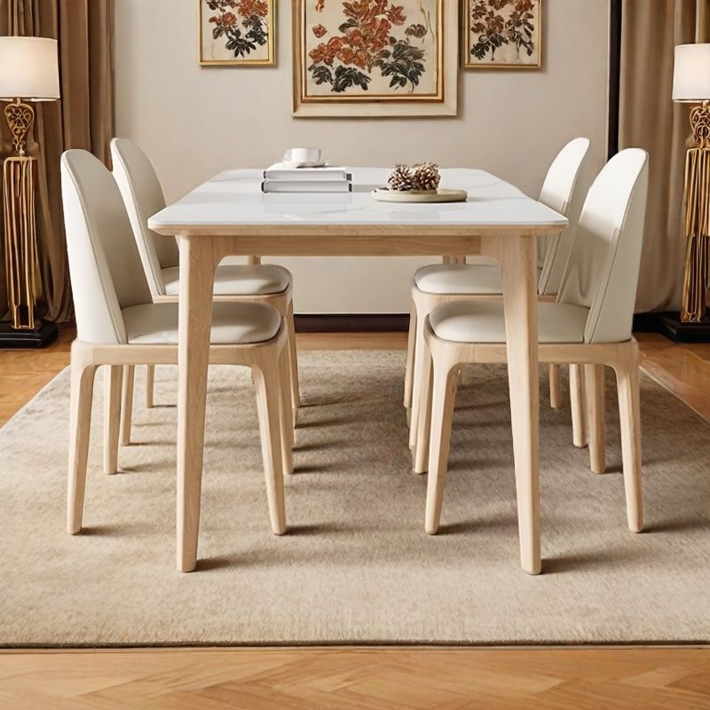 Big Sale Special Deal Guangdong Foshan Factory Direct Sales Small Table Legs Solid Wood Matte Glossy Brand Slate Dining Tables and Chairs