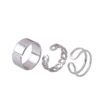 Set, ring, 3 piece set, JZ43