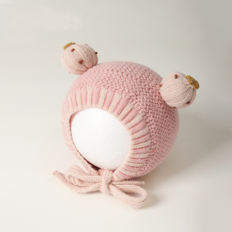 Sombreros para bebés otoño y invierno recién nacidos sombreros cálidos para hombres y mujeres sombreros de tejido para niños sombreros de lana