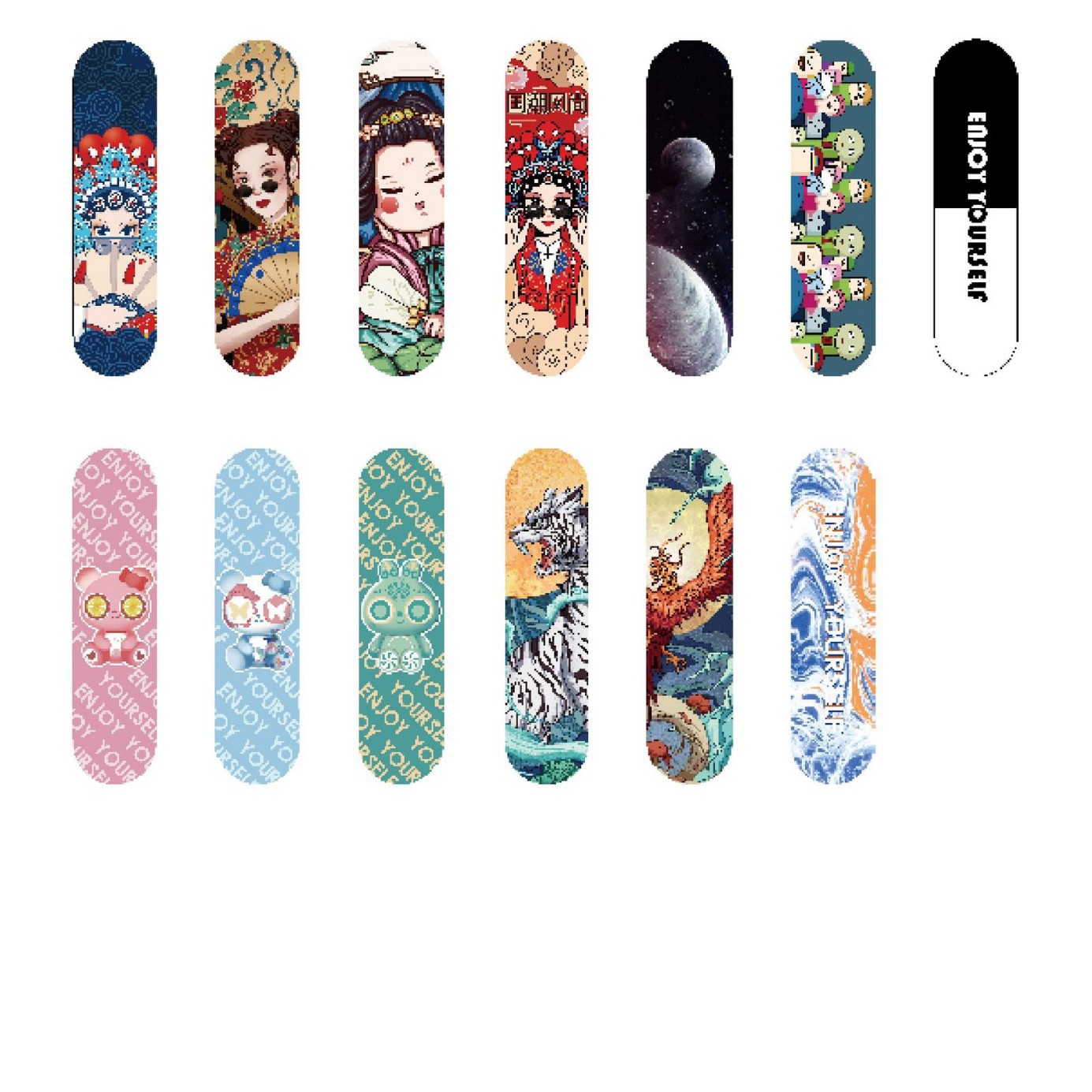 Four-Wheel Street Skateboards for Adults and Children, Professional Four-Wheel Skateboards, Domestically Produced Maple Wood