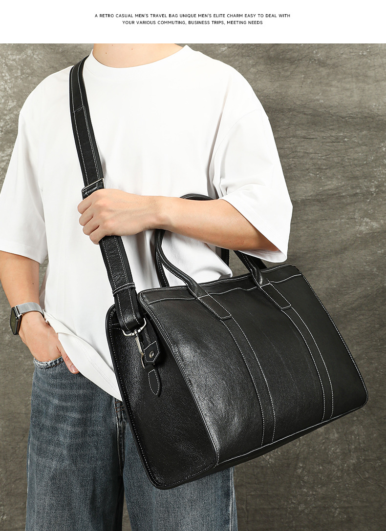 Borsa da viaggio business elegante impermeabile borsa a tracolla_voghion.com