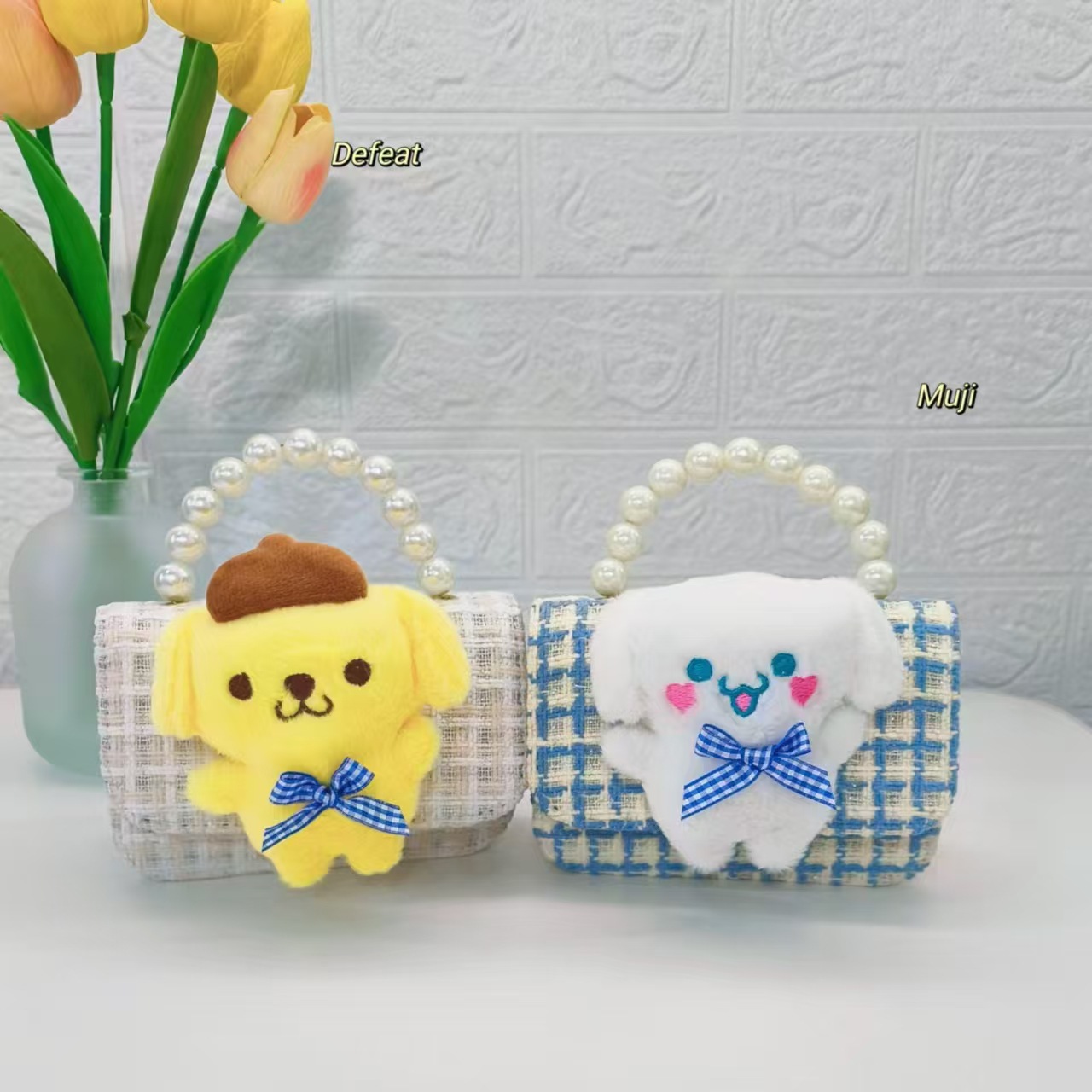 Melody Pearl bolso, bolso de la princesa Kulomi, bolso de cadena, bolso pequeño, bolso de hombro para niñas, bolso de accesorios