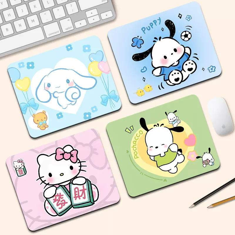 笔记本电脑桌垫子办公用护手无异味防水防污鼠标垫女生可爱小号垫