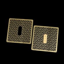金属黄铜蚀刻镂空电脑片工艺礼品盒设计文艺创意首饰盒金属装饰片