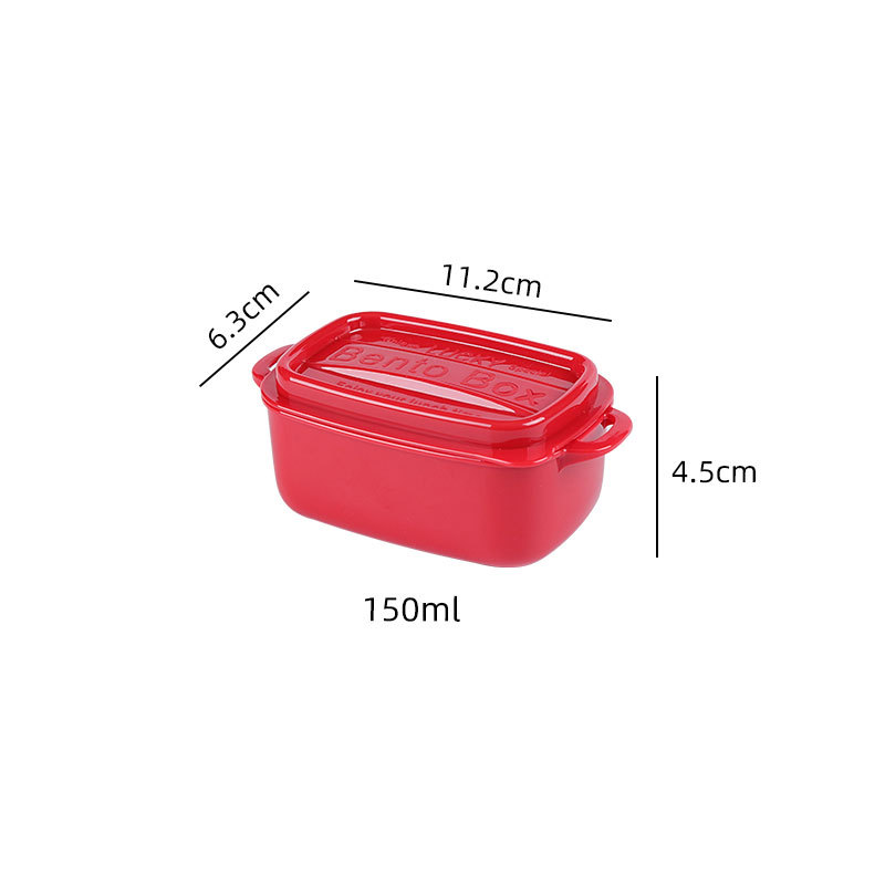 Caja de almuerzo rectangular caja de almuerzo de calefacción por microondas al por mayor trabajador de oficina estudiante niños cantina japonesa caja de almuerzo