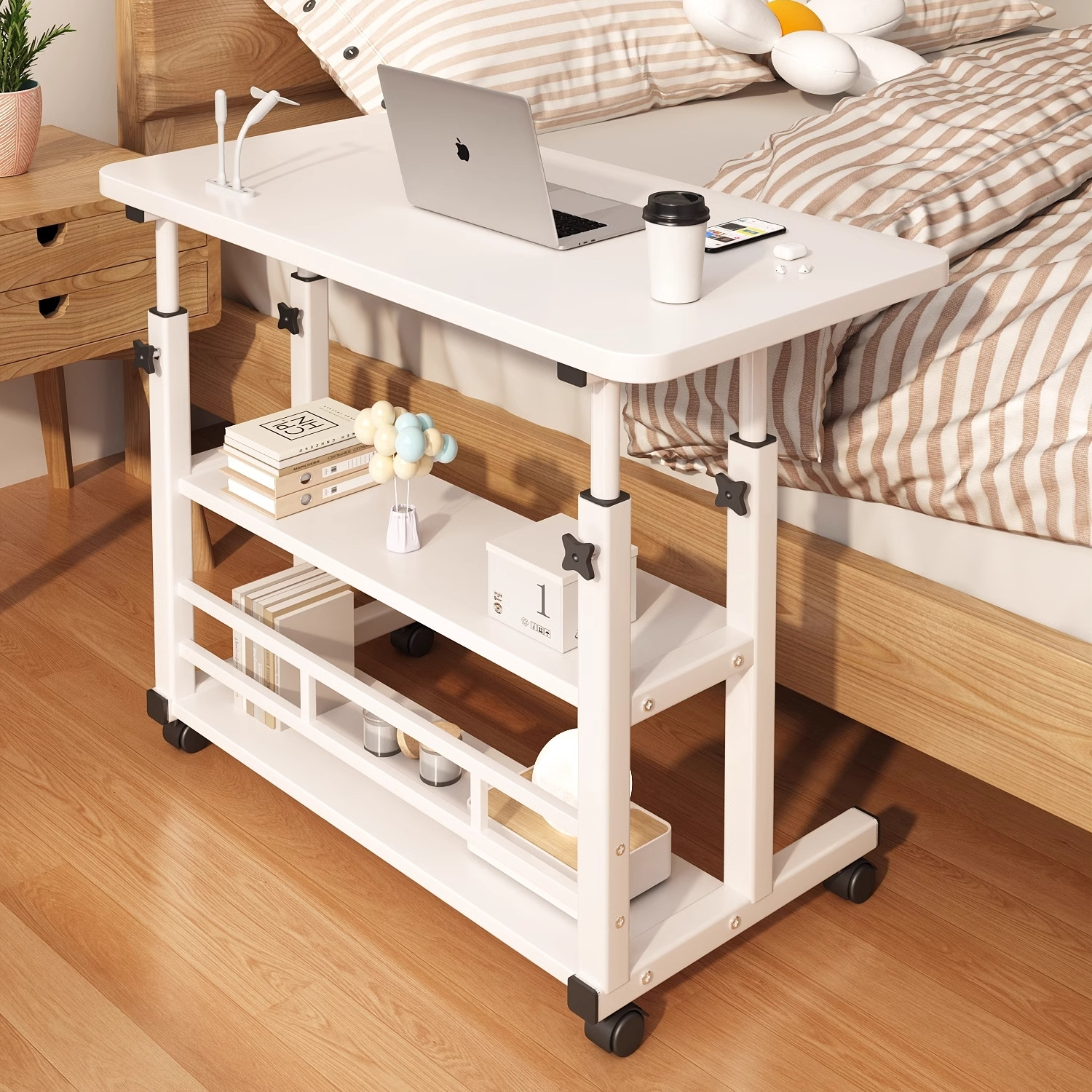 Bedside Table Movable Lifting Simple Small Table Bedroom Desk Student Home Desk Simple Computer Table