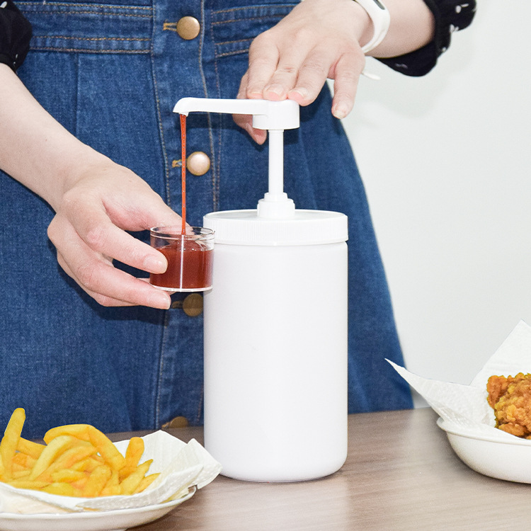 UKS10 MD压头配960ML 1250ML  1700ML  2500ML 3000ML 食品泵头罐