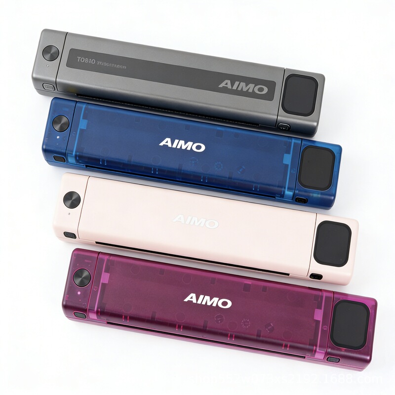 [Five Colors Available] Aimo Tattoo Transfer Machine for Long Image Printing, Thermal Ink Matte Portrait Printable