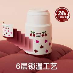 宽口新款316不锈钢闷烧保温便携新款大容量上班族饭盒手提带勺