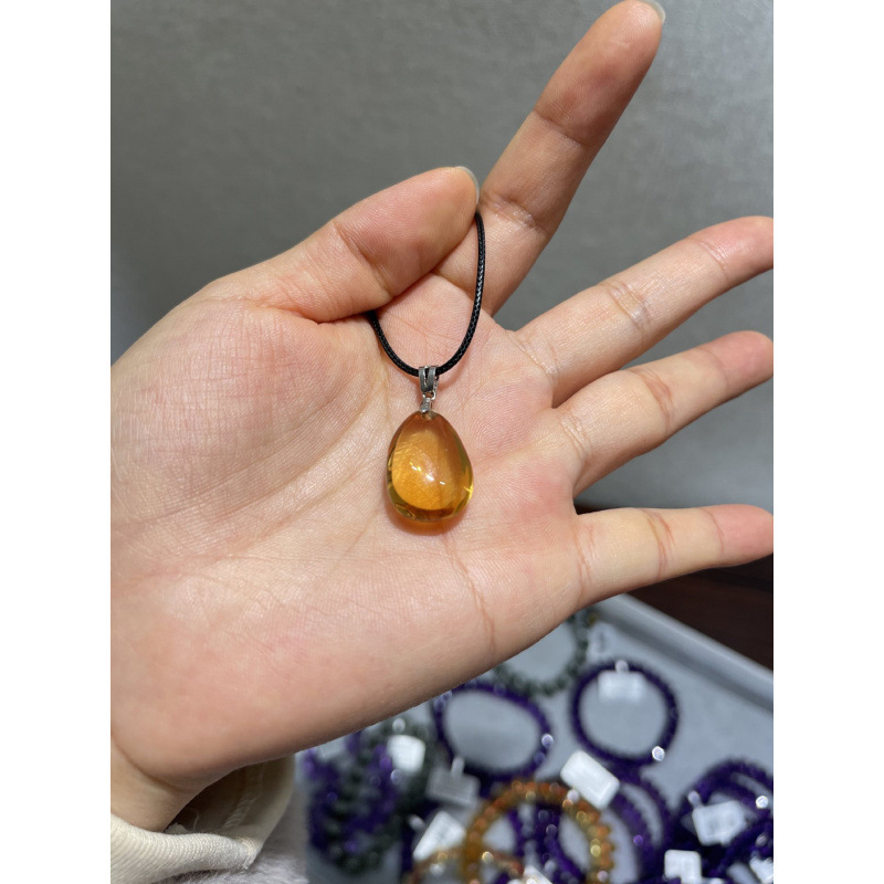 7a コレクショングレードオレンジナチュラルブラジルファセットシトリンブレスレット女性ホイールビーズブレスレットギフト|undefined