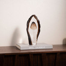 简约现代轻奢手工玻璃抽象水母雕塑小摆件家居样板间台面软装饰品