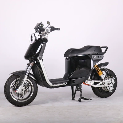 Cross-border foreign trade Russia wholesale high-speed electric motorcycle U2 electric vehicle lithium iron phosphate delivery electric vehicle custom wholesale (Elektrikli motosikletlər) - black-cnc-enhanced-version