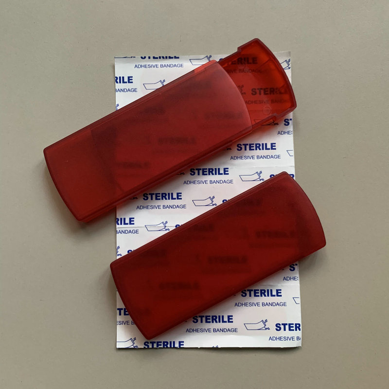 邦迪盒等抽取式创可贴盒 便携式急救盒 意外止血盒急救用品盒