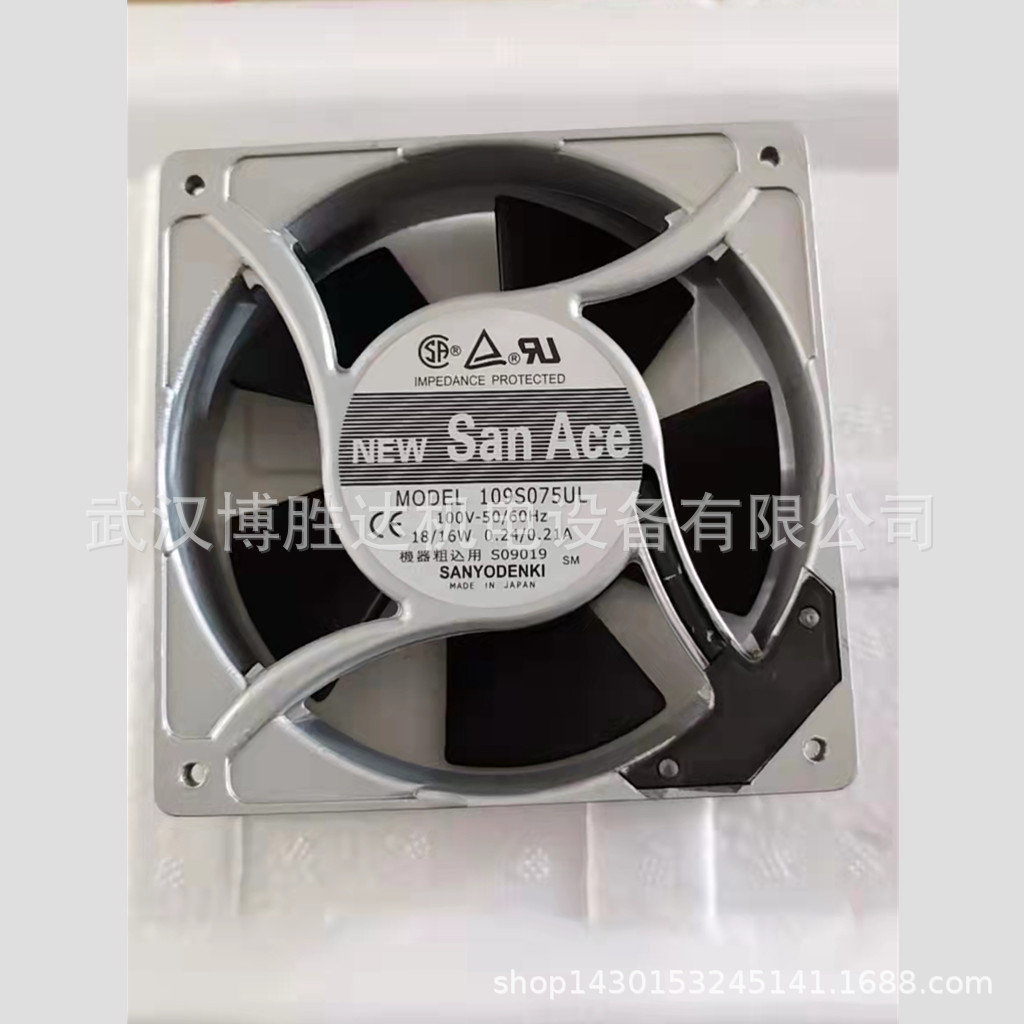 109S478UL 三洋SANYO散热风扇带感应器 200V 18/16W 0.12/0.1A