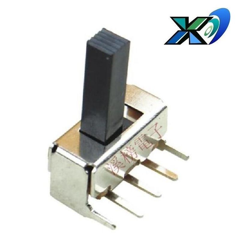 卧式两档拨动开关侧拨  小型滑动开关2档三脚   侧拨两档滑动开关