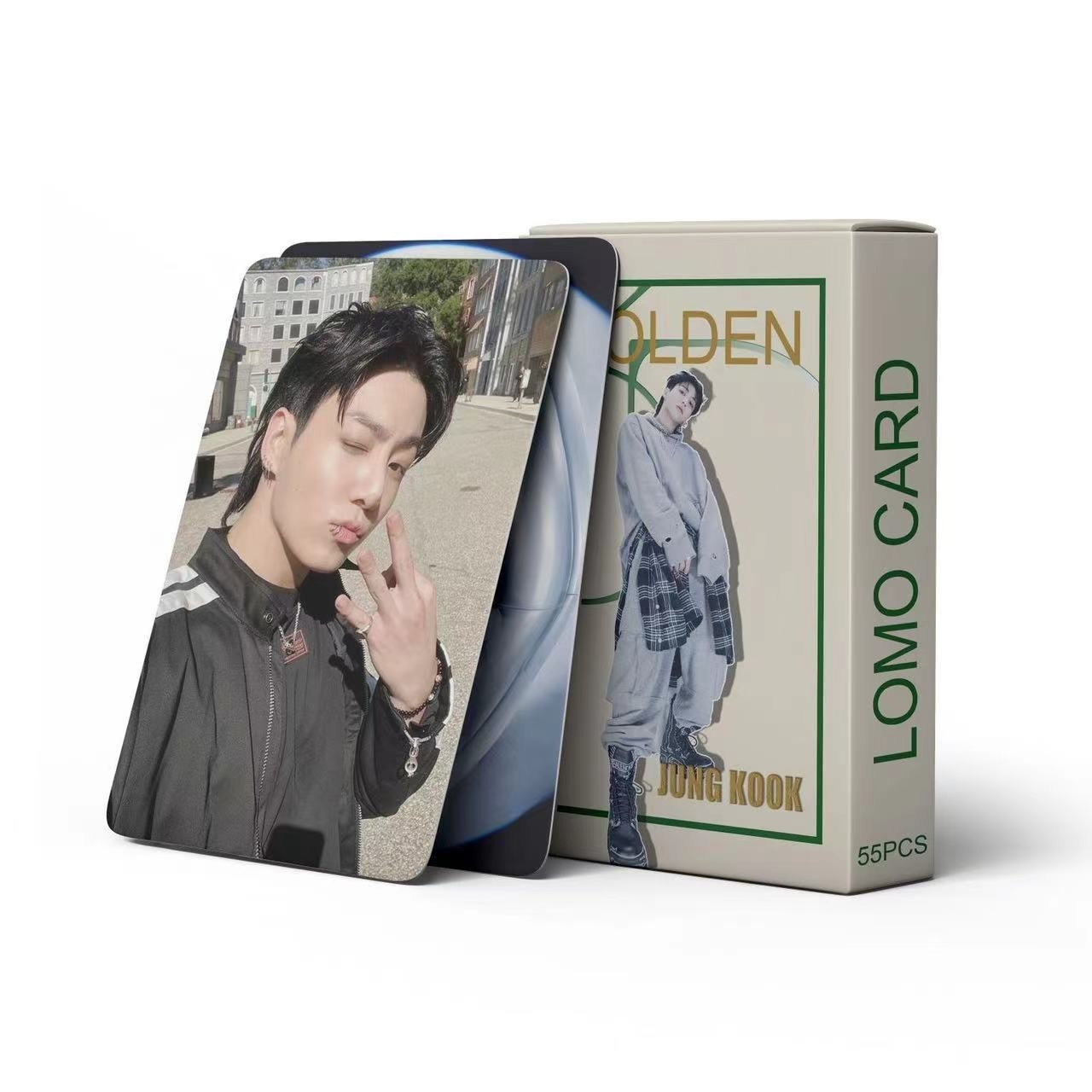Cadena total, una gran cantidad de stock, 55 hojas de tinta BT SK IVE ATEEZ KPOP, estrellas coreanas alrededor de LOMO