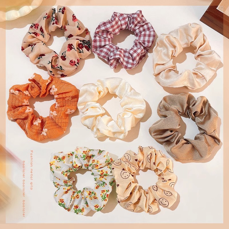 Cuerda para el cabello del intestino grueso Cuerda para el cabello simple coreana para mujer 2025 nuevo estilo de alta elasticidad Cuerda para el cabello