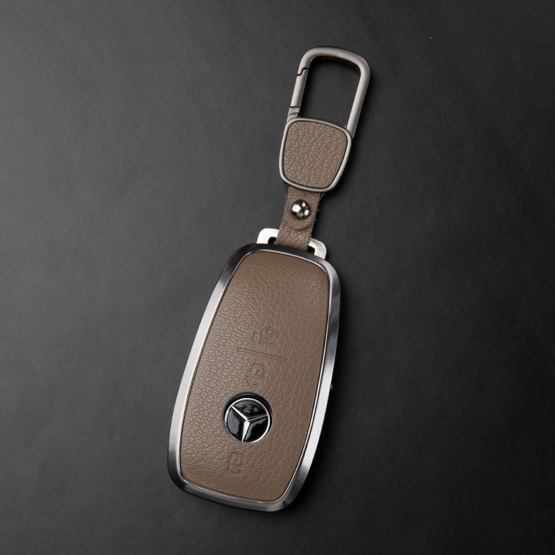 Suitable for Mercedes-Benz Maybach S480 Key Cover, G500 High-End Gls450 Car S400L Shell, S-Class 450L Leather Buckle