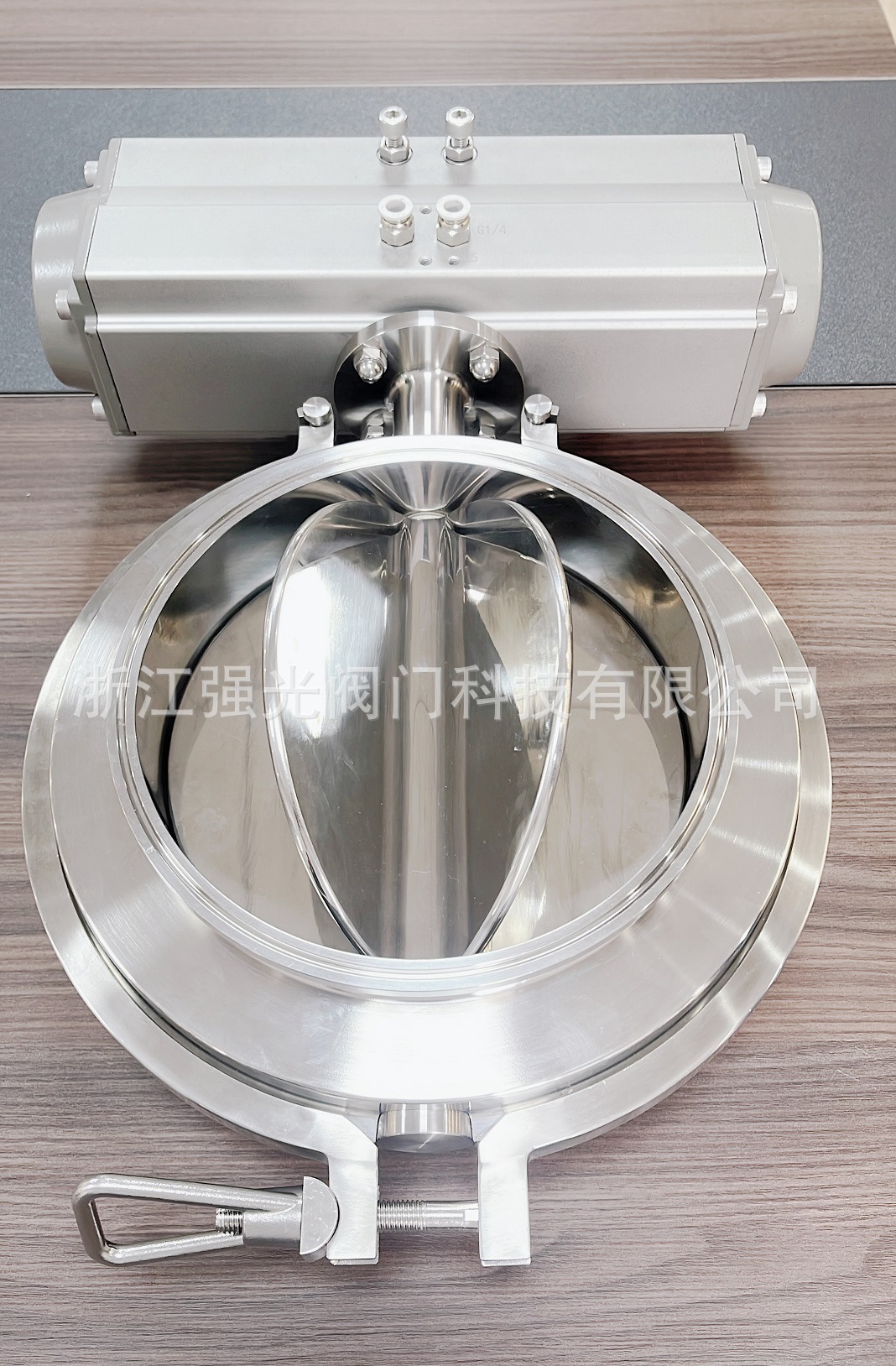 卫生级气动六瓣阀，卫生级气动六瓣蝶阀，不锈钢304/316L