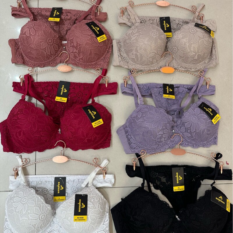 Women's Bra and Panties High-End Style Full Cup Lace Stock New Sexy Underwear Set