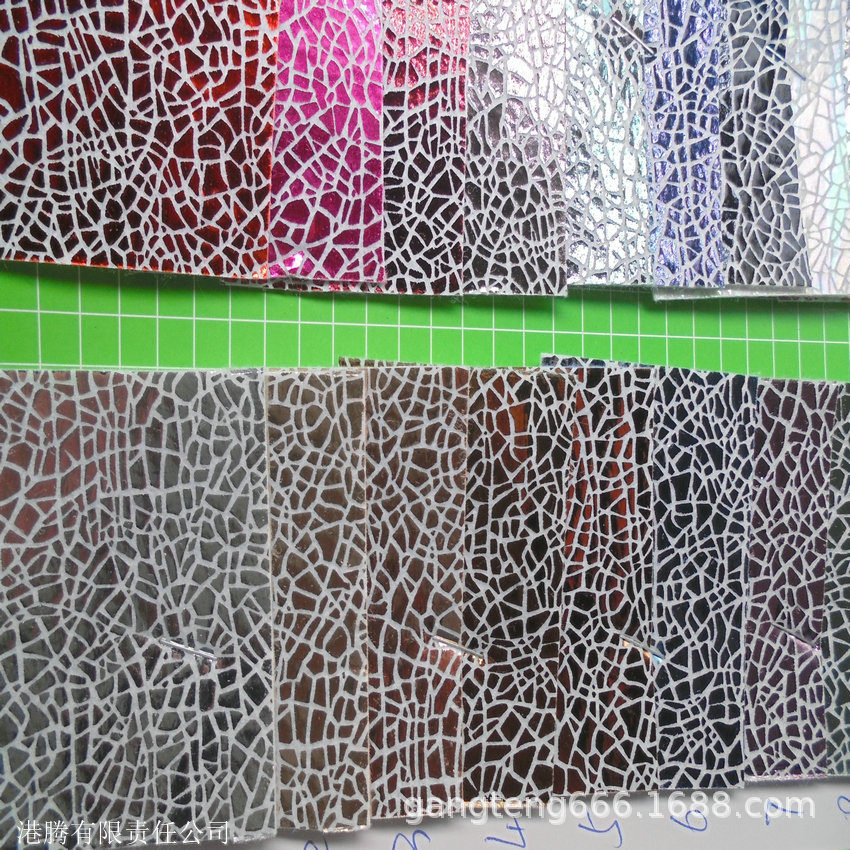 爆裂纹 金属色膜 皮革超纤 碎玻璃块状 哈密瓜大爆裂布 龟裂荔枝